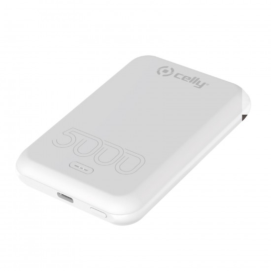 CELLY POWER BANK COMPETIBLE MAGCHARGE 5A WHITE MAGPB5000EVOWH CELLY POWER BANK COMPETIBLE MAGCHARGE 5A WHITE MAGPB5000EVOWH