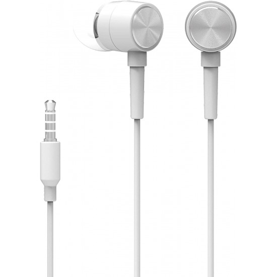 HP EARPODS WITH MICROPHONE DHH-1111 WHITE