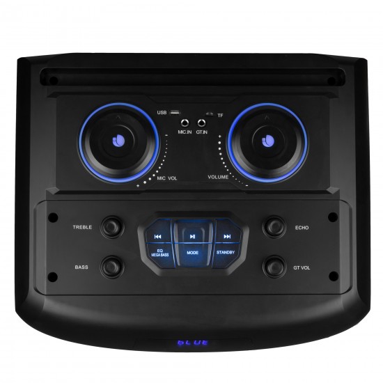 NGS PREMIUM SPEAKER WILD SKA 3 DJ SPEAKER 1200W DOUBLE SUBWOOFER 15" COMPATIBLE WITH B TECHNOLO