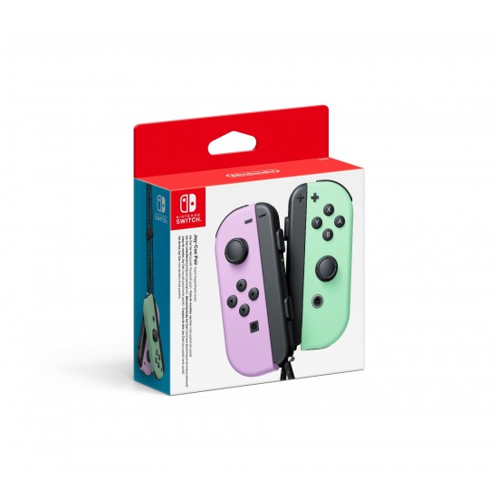 NINTENDO SWITCH JOY-CON PAIR NINTENDO SWITCH JOY-CON PAIR PASTEL PURPLE/PASTEL GREEN EUR NINTENDO SWITCH JOY-CON PAIR NINTENDO SWITCH JOY-CON PAIR PASTEL PURPLE/PASTEL GREEN EUR