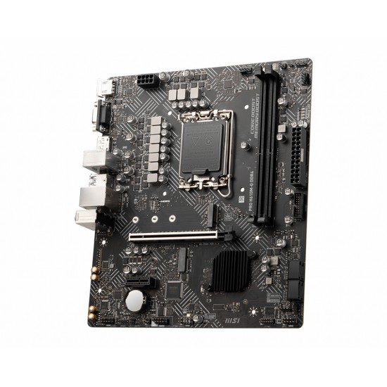 MSI PRO H610M-G DDR4 MOTHERBOARD H610 LGA1700 MICRO ATX 911-7D46 MSI PRO H610M-G DDR4 MOTHERBOARD H610 LGA1700 MICRO ATX 911-7D46