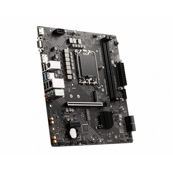 MSI PRO H610M-G DDR4 MOTHERBOARD H610 LGA1700 MICRO ATX 911-7D46 MSI PRO H610M-G DDR4 MOTHERBOARD H610 LGA1700 MICRO ATX 911-7D46
