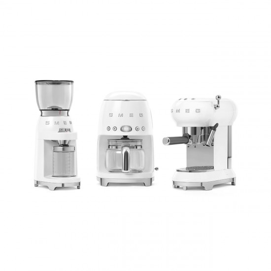 SMEG 50's Style Koffiemolen • Wit • de Bijenkorf