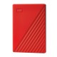WESTERN DIGITAL MY PASSPORT HDD WDBPKJ0040BRD 4TB RED
