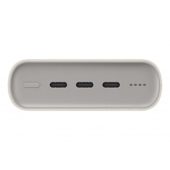 SAMSUNG POWERBANK USB-C/USB-C 20000 mAh 45W EB-P4520XUEGEU BEIGE SAMSUNG POWERBANK USB-C/USB-C 20000 mAh 45W EB-P4520XUEGEU BEIGE