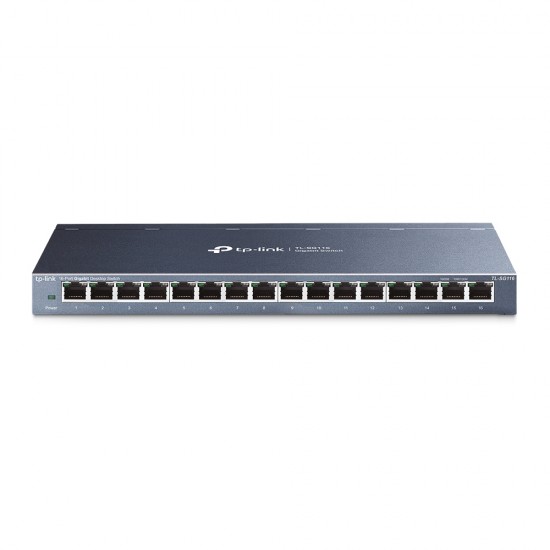 TP-LINK TL-SG116 DESKTOP SWITH 16 GIGABIT TP-LINK TL-SG116 DESKTOP SWITH 16 GIGABIT