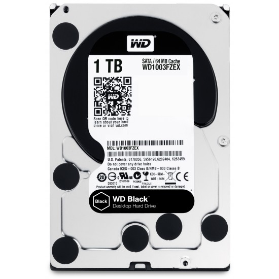 WESTERN DIGITAL HARD DISK WD1003FZEX 1TB BLACK WESTERN DIGITAL HARD DISK WD1003FZEX 1TB BLACK