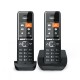 GIGASET WIRELESS PHONE COMFORT 550 DUO BLACK CHROME L36852-H3001-D204 GIGASET WIRELESS PHONE COMFORT 550 DUO BLACK CHROME L36852-H3001-D204