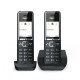 GIGASET WIRELESS PHONE COMFORT 550 DUO BLACK CHROME L36852-H3001-D204 GIGASET WIRELESS PHONE COMFORT 550 DUO BLACK CHROME L36852-H3001-D204