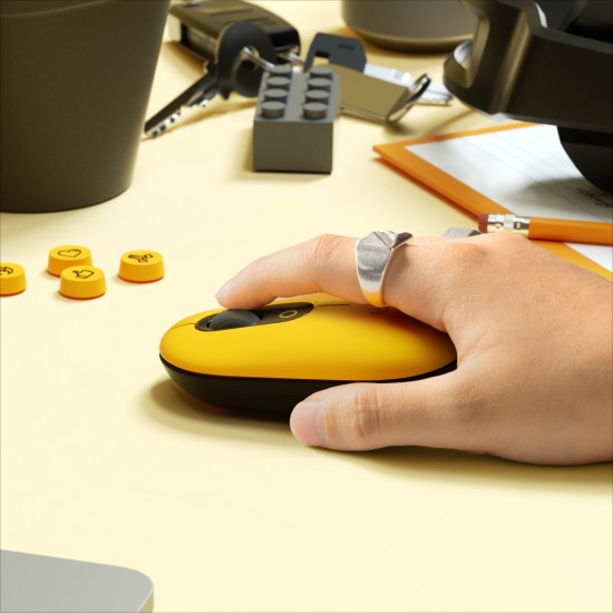 LOGITECH POP MOUSE YELLOW 910-006546 LOGITECH POP MOUSE YELLOW 910-006546
