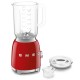 SMEG GLASS BLENDER RED BLF03RDEU SMEG GLASS BLENDER RED BLF03RDEU