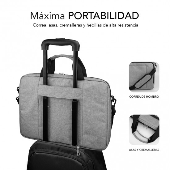 SUBBLIM AIR PADDING LAPTOP BAG 15,6" GREY SUB-LB-4APLB10 SUBBLIM AIR PADDING LAPTOP BAG 15,6" GREY SUB-LB-4APLB10