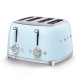 SMEG TOASTER 4X4 50´STYLE PASTEL BLUE TSF03PBEU SMEG TOASTER 4X4 50´STYLE PASTEL BLUE TSF03PBEU