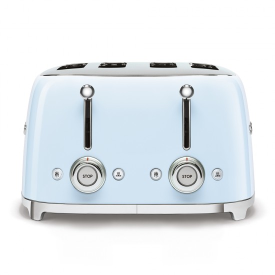 SMEG TOASTER 4X4 50´STYLE PASTEL BLUE TSF03PBEU SMEG TOASTER 4X4 50´STYLE PASTEL BLUE TSF03PBEU