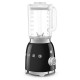 SMEG GLASS BLENDER BLACK BLF03BLEU SMEG GLASS BLENDER BLACK BLF03BLEU