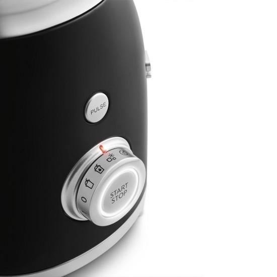 SMEG GLASS BLENDER BLACK BLF03BLEU SMEG GLASS BLENDER BLACK BLF03BLEU