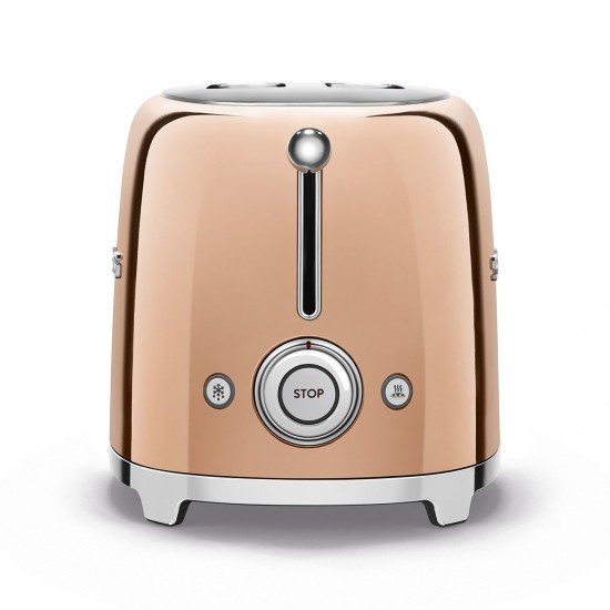 SMEG TOASTER 2X2 50´ STYLE ROSE GOLD TSF01RGEU SMEG TOASTER 2X2 50´ STYLE ROSE GOLD TSF01RGEU