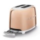 SMEG TOASTER 2X2 50´ STYLE ROSE GOLD TSF01RGEU SMEG TOASTER 2X2 50´ STYLE ROSE GOLD TSF01RGEU