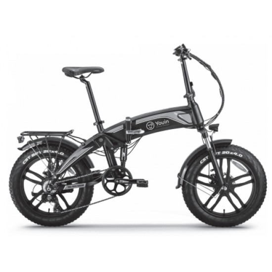 YOUIN ELECTRIC BICYCLE BK1400R DAKAR BLACK/RED YOUIN ELECTRIC BICYCLE BK1400R DAKAR BLACK/RED