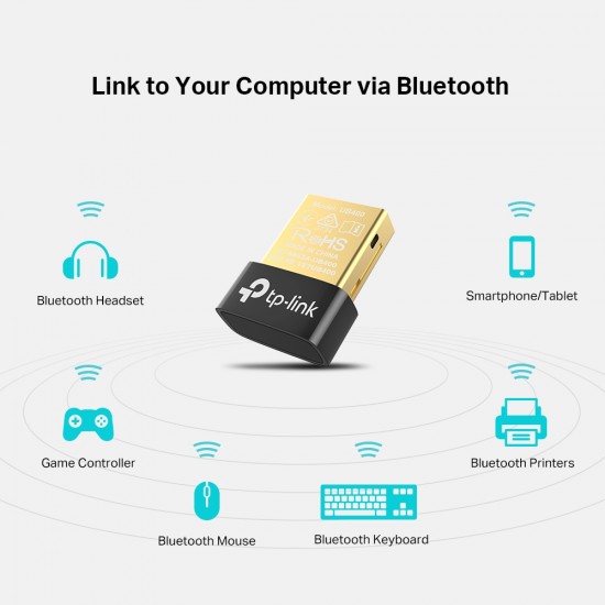 TP-LINK INTERFACE ADAPTER BLUETOOTH 4.0 UB400 TP-LINK INTERFACE ADAPTER BLUETOOTH 4.0 UB400