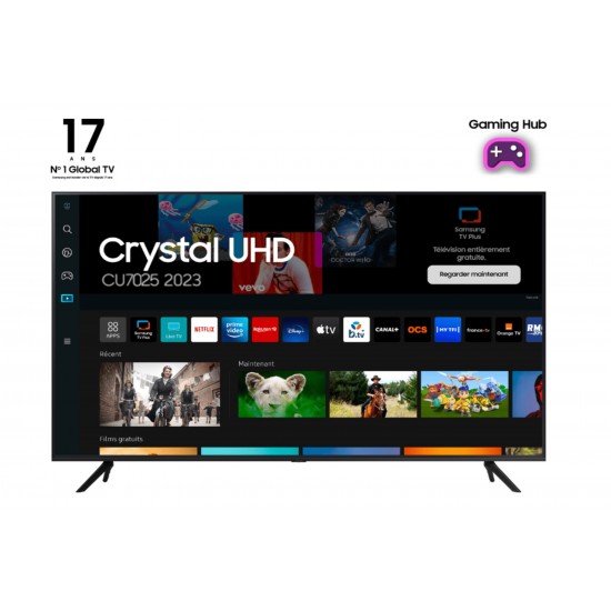SAMSUNG TV 43" 43CU7025 LED 4K UHD SAMSUNG TV 43" 43CU7025 LED 4K UHD