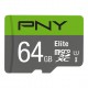 PNY MEMORY CARD ELITE MICRO SDXC 64GB CLASS 10 PNY MEMORY CARD ELITE MICRO SDXC 64GB CLASS 10