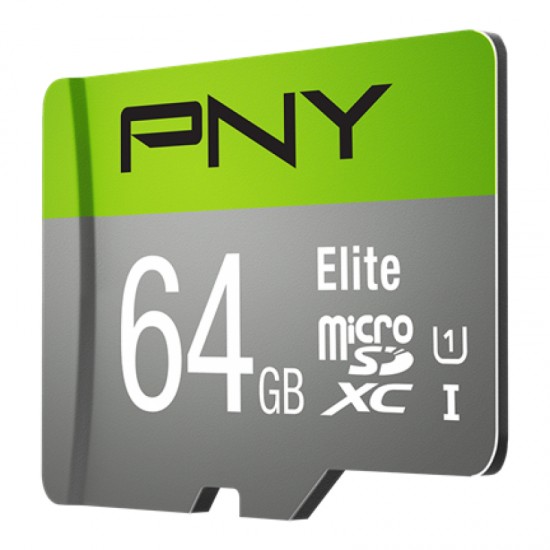PNY MEMORY CARD ELITE MICRO SDXC 64GB CLASS 10 PNY MEMORY CARD ELITE MICRO SDXC 64GB CLASS 10