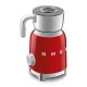 SMEG MILK FROTHER 50´STYLE RED MFF11RDEU SMEG MILK FROTHER 50´STYLE RED MFF11RDEU