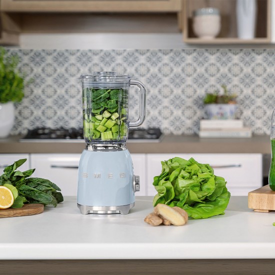 SMEG GLASS BLENDER BLUE BLF03PBEU SMEG GLASS BLENDER BLUE BLF03PBEU