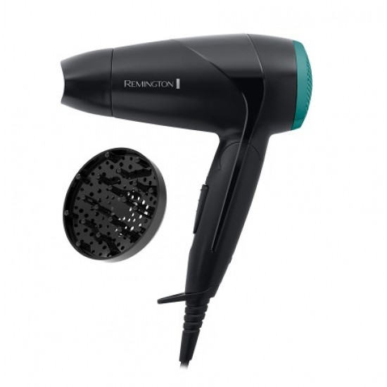 REMINGTON TRAVEL HAIR DRYER WITH DIFFUSER D1500 2000W REMINGTON TRAVEL HAIR DRYER WITH DIFFUSER D1500 2000W