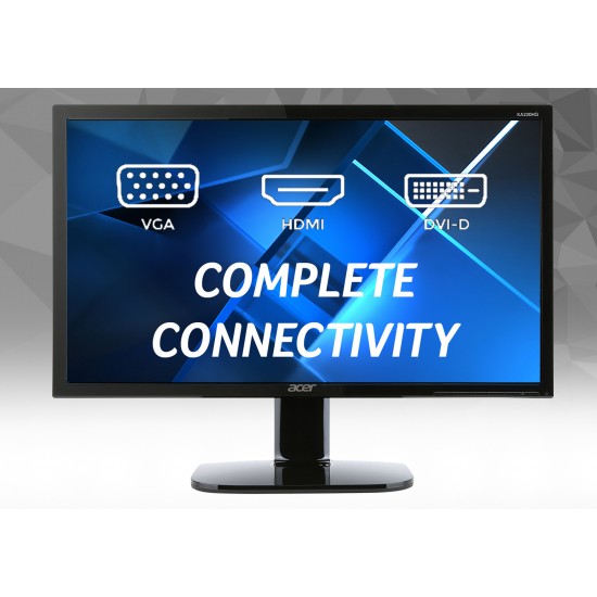 ACER MONITOR KA220HQBID 21.5"5MS UM.WX0EE.001 BLACK ACER MONITOR KA220HQBID 21.5"5MS UM.WX0EE.001 BLACK