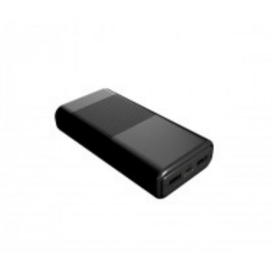 CONTACT EXTERNAL BATTERY 20000 DIAL USB 2.1 OUTPUT BLACK
