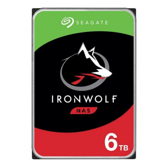 SEAGATE INTERNAL HARD DISK ST6000VN001NAS HDD 3.5" IRONWOLF 6TB 5.4K SATA SEAGATE INTERNAL HARD DISK ST6000VN001NAS HDD 3.5" IRONWOLF 6TB 5.4K SATA