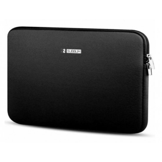SUBBLIM BUSINESS LAPTOP SLEEVE NEOPRENE 11.6-12.5" BLACK SUBLS-SKIN111 SUBBLIM BUSINESS LAPTOP SLEEVE NEOPRENE 11.6-12.5" BLACK SUBLS-SKIN111