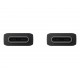 SAMSUNG TYPE C/ TYPE C DATA CABLE 3A 1.8M EP-DX310JBE BLACK SAMSUNG TYPE C/ TYPE C DATA CABLE 3A 1.8M EP-DX310JBE BLACK