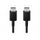 SAMSUNG TYPE C/ TYPE C DATA CABLE 3A 1.8M EP-DX310JBE BLACK SAMSUNG TYPE C/ TYPE C DATA CABLE 3A 1.8M EP-DX310JBE BLACK