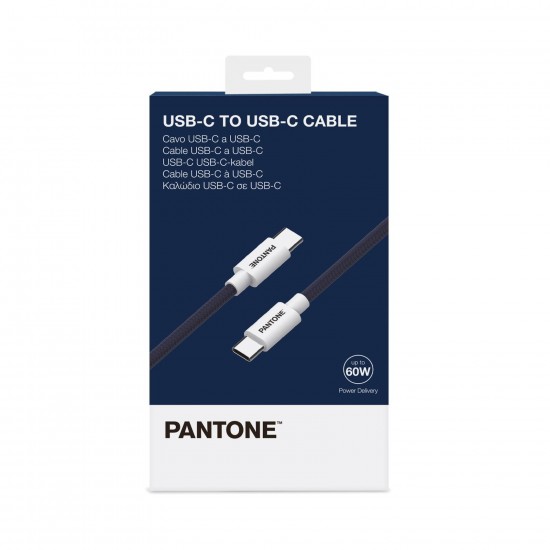 CELLY PANTONE USBC USBC BLUE CABLE PT-CTC002-5N CELLY PANTONE USBC USBC BLUE CABLE PT-CTC002-5N
