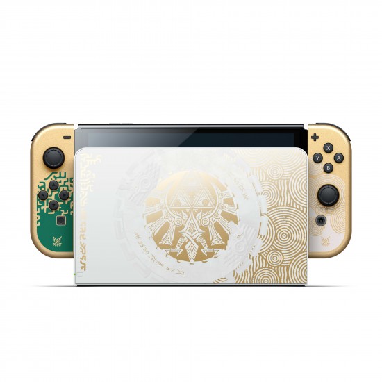 NINTENDO SWITCH OLED MODEL ZELDA TEARS OF THE KINGDOM ED EUR NINTENDO SWITCH OLED MODEL ZELDA TEARS OF THE KINGDOM ED EUR