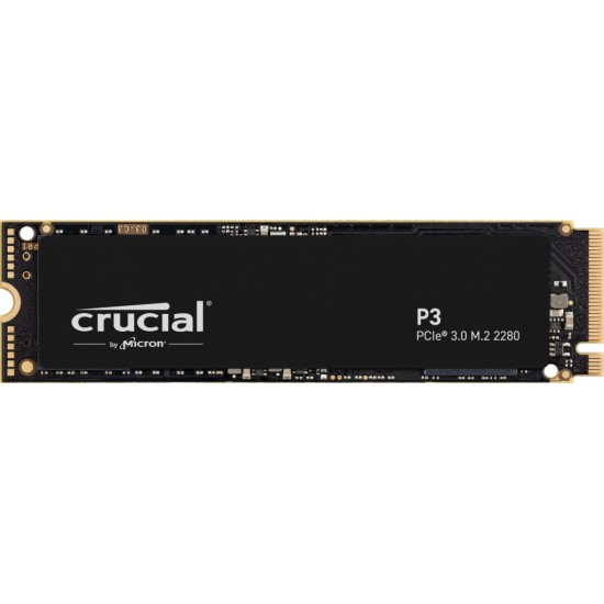 CRUCIAL P3 1TB M.2 PCI EXPRESS 3.0 NVME 3D NAND SSD CT1000P3SSD8 CRUCIAL P3 1TB M.2 PCI EXPRESS 3.0 NVME 3D NAND SSD CT1000P3SSD8