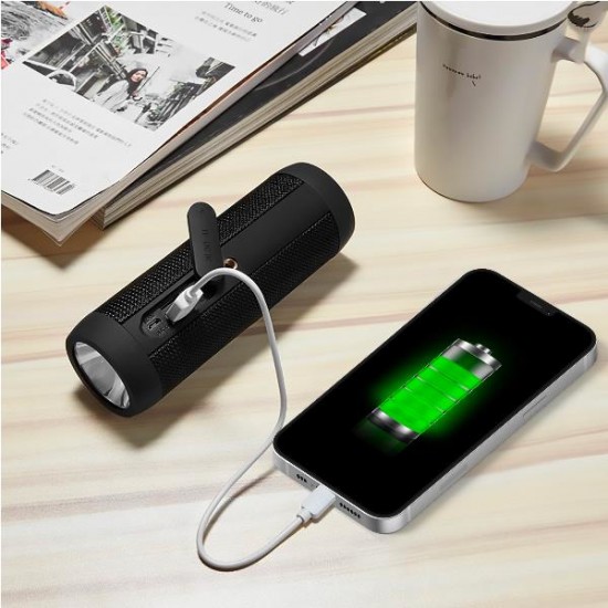 CELLY BIKE LAMP WITH POWER BANK AND SPEAKER 3600MHA 5W SPEAKERBIKEBK CELLY BIKE LAMP WITH POWER BANK AND SPEAKER 3600MHA 5W SPEAKERBIKEBK