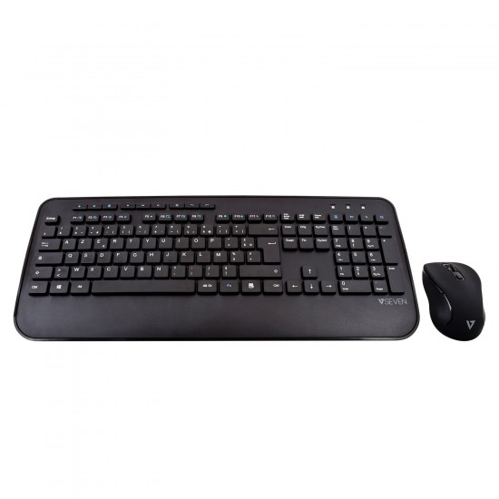 V7 WIRELESS KEYBOARD AND MOUSE COMBO CKW300FR