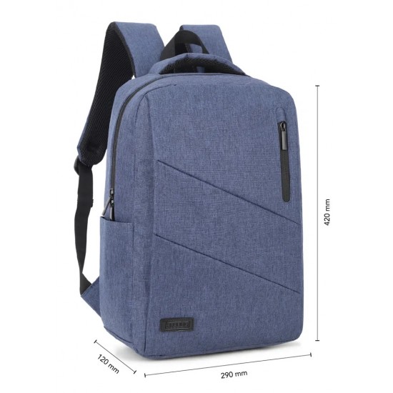 SUBBLIM CITY LAPTOP BACKPACK 15,6" BLUE SUB-BP-2BL2001 SUBBLIM CITY LAPTOP BACKPACK 15,6" BLUE SUB-BP-2BL2001