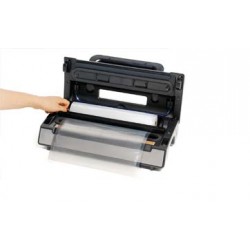 LAICA VACUUM MACHINE 20 L/MIN DOUBLE PUMP BLACK-SILVER VT31200