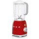 SMEG 50´STYLE GLASS BLENDER RED BLF01RDEU SMEG 50´STYLE GLASS BLENDER RED BLF01RDEU