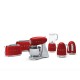 SMEG 50´STYLE GLASS BLENDER RED BLF01RDEU SMEG 50´STYLE GLASS BLENDER RED BLF01RDEU