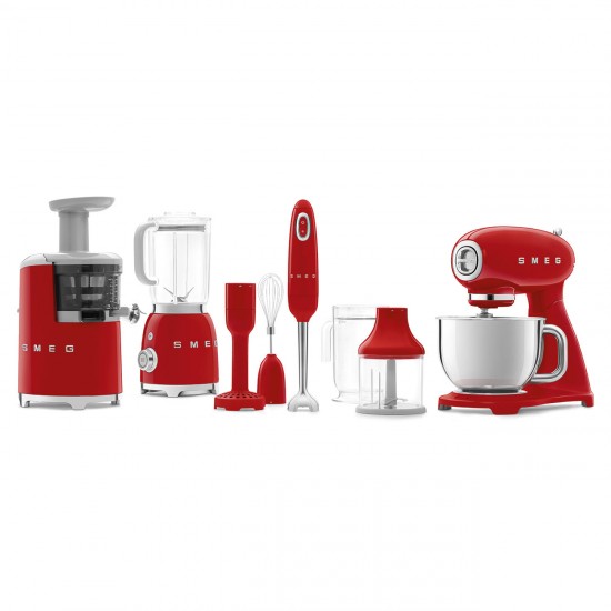 SMEG 50´STYLE GLASS BLENDER RED BLF01RDEU SMEG 50´STYLE GLASS BLENDER RED BLF01RDEU