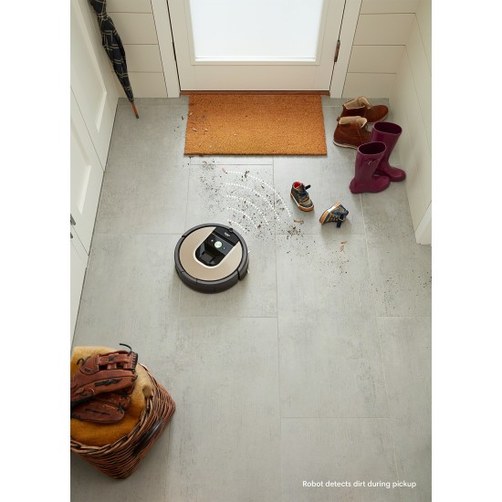 IROBOT ROOMBA R976 VACUUM BLACK IROBOT ROOMBA R976 VACUUM BLACK