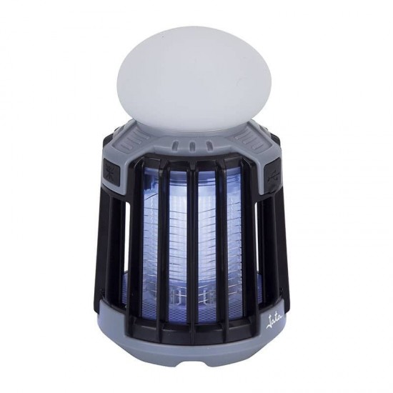 JATA ELIMINATES INSECTS/PORTABLE LAMP 2 IN 1 BLACK