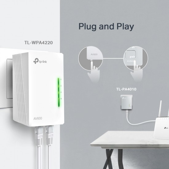 TP-LINK POWER-LAN TL-WPA4221 KIT TP-LINK POWER-LAN TL-WPA4221 KIT