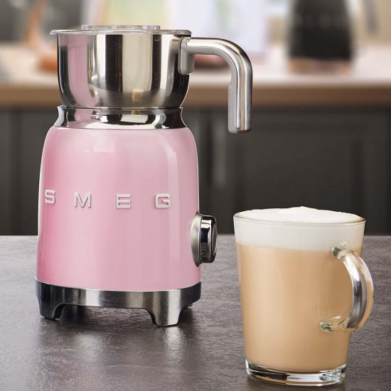 SMEG MILK FROTHER 50´STYLE PINK MFF11PKEU SMEG MILK FROTHER 50´STYLE PINK MFF11PKEU